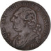Moeda, França, Louis XVI, 12 deniers françois, 1792, Lyon, EF(40-45), Cobre