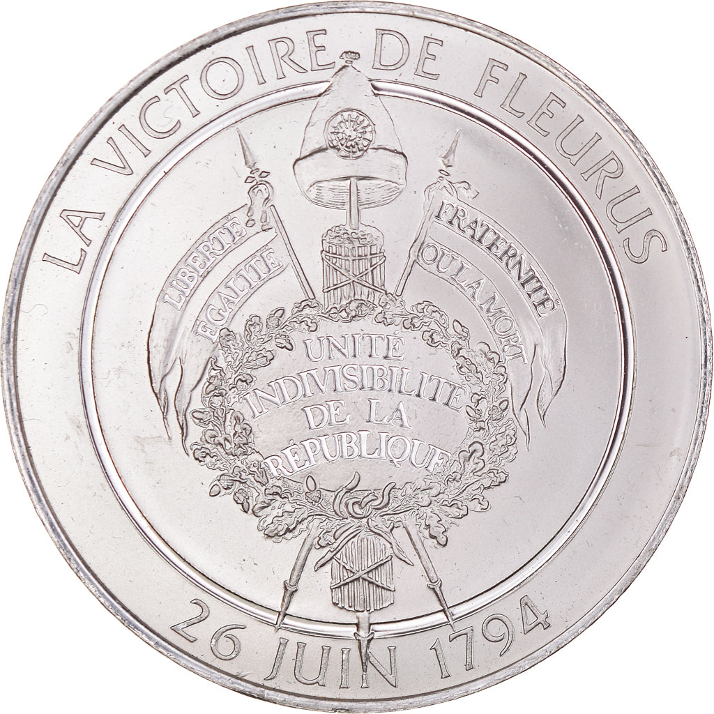 France, Medal, Victoire de Fleurus, History, MS(64), Silver