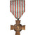 França, Croix du Combattant, Medal, Qualidade Muito Boa, Bronze, 36