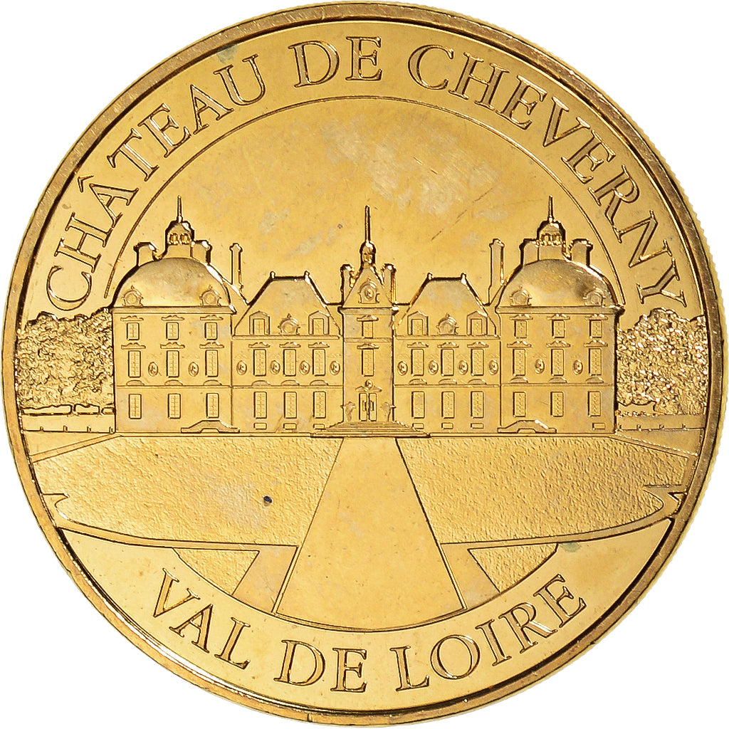 France, Token, Cheverny - Château n°3, 2019, MDP, MS(60-62), Copper-nickel