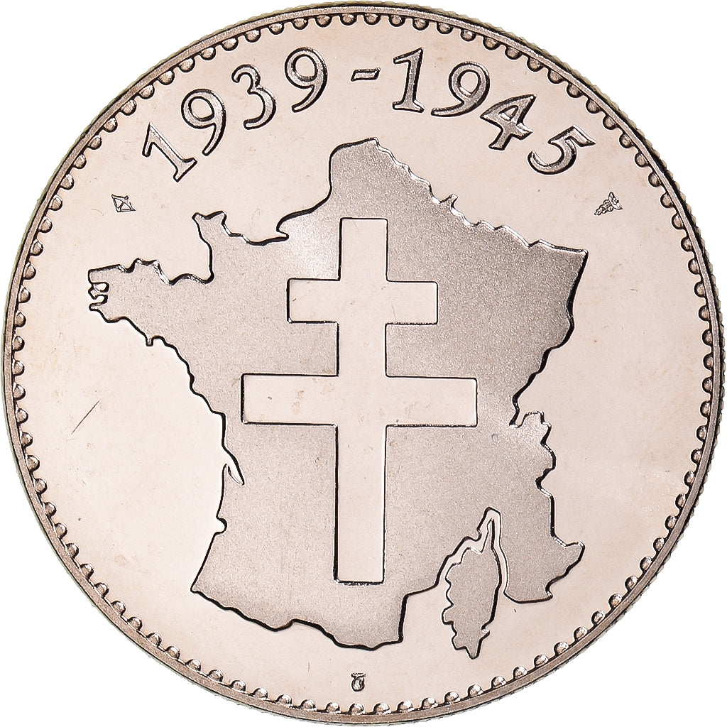 Francja, medal, Seconde Guerre Mondiale, Berlin, 1945, WAR, MS(65-70)