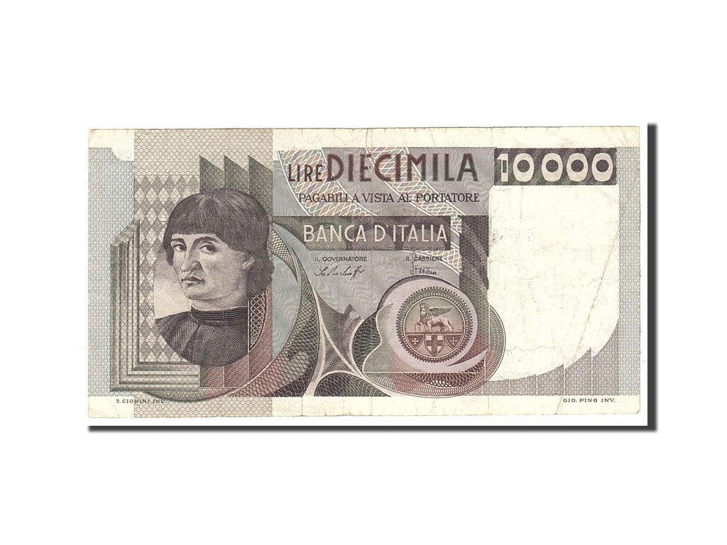 Banknote, Italy, 10,000 Lire, 1978, 1978-12-29, KM:106a, VF(20-25)