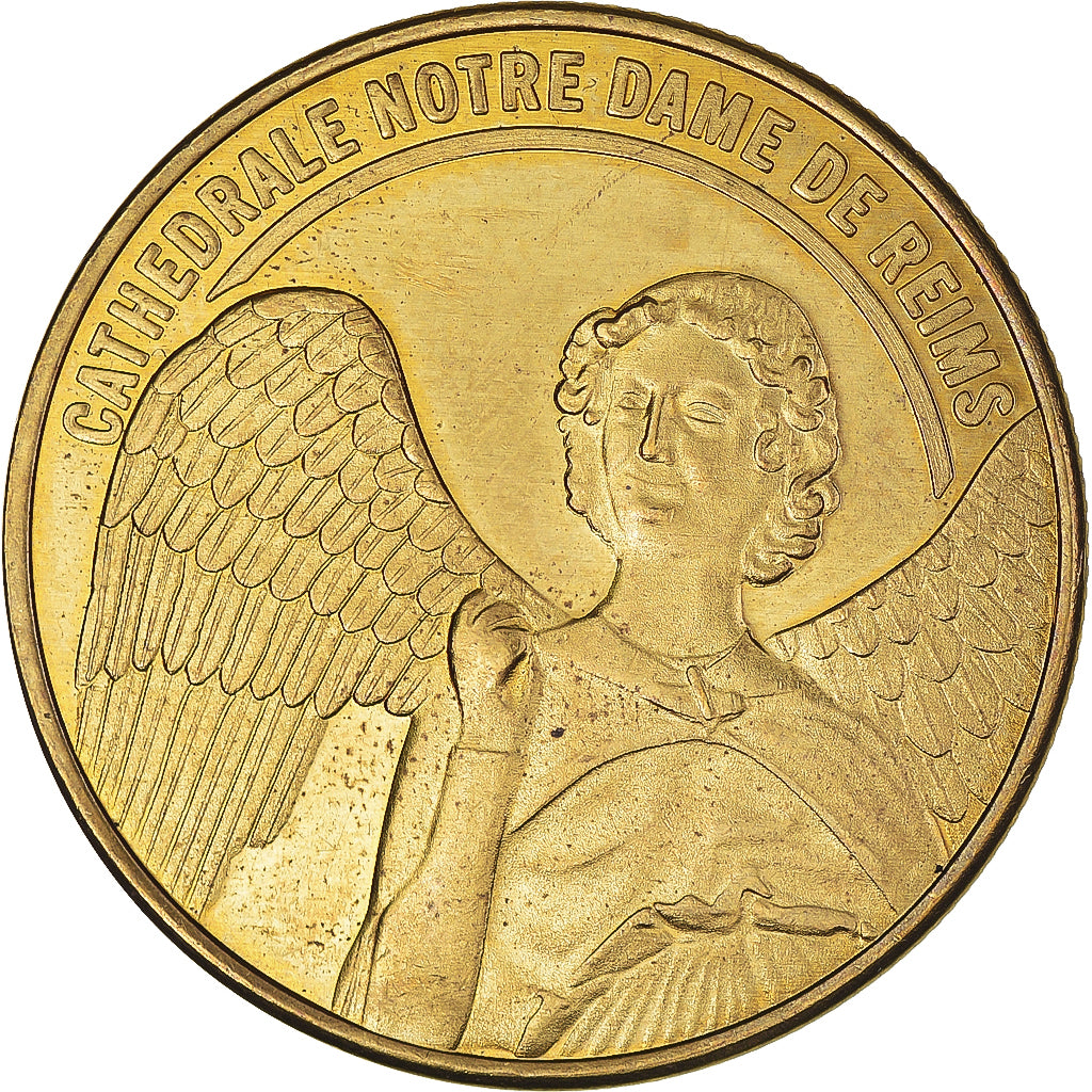 Francja, Token, Żeton turystyczny, Cathédrale Notre Dame de Reims, 2016