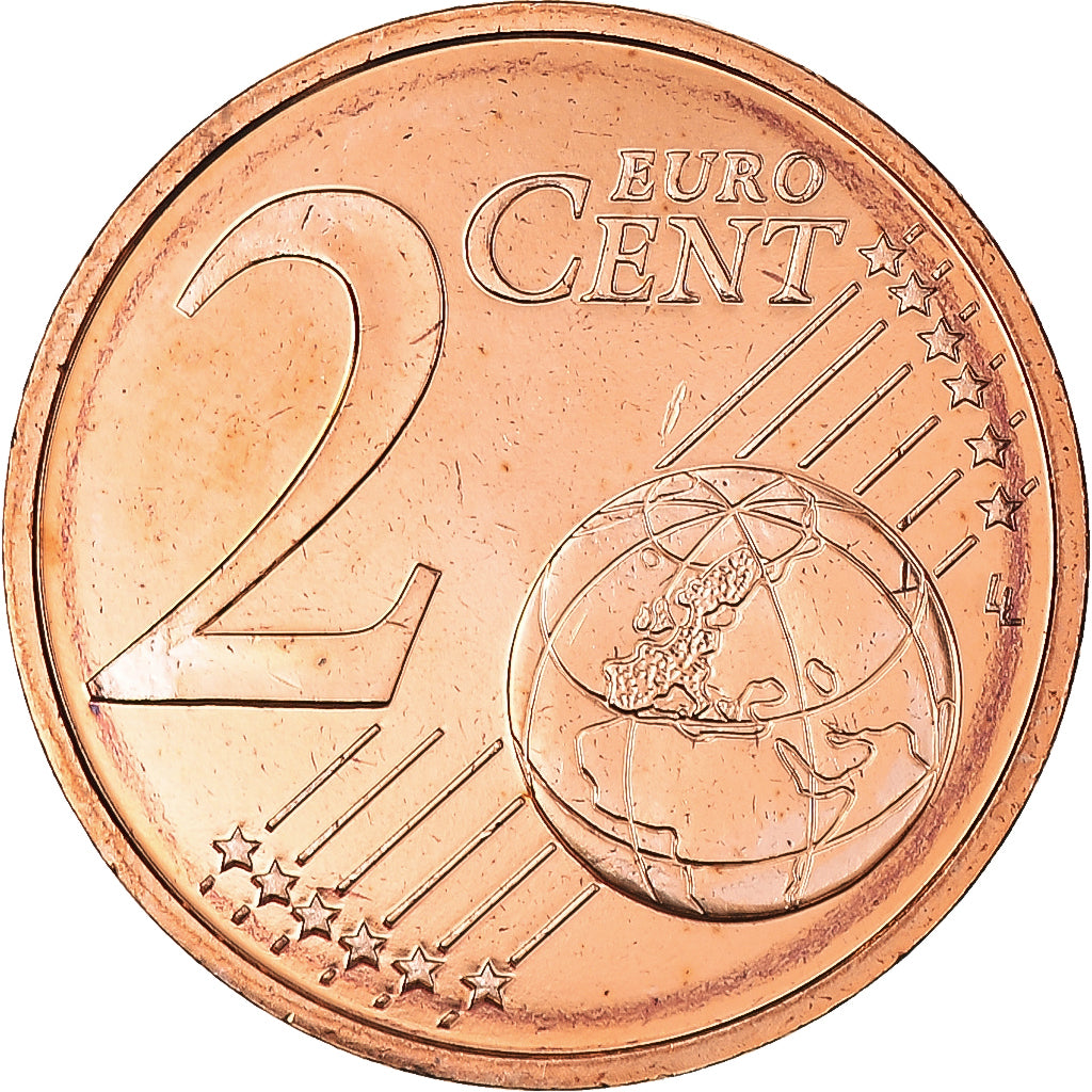 Francia, 2 Euro Cent, 2008, BU, FDC, Cobre