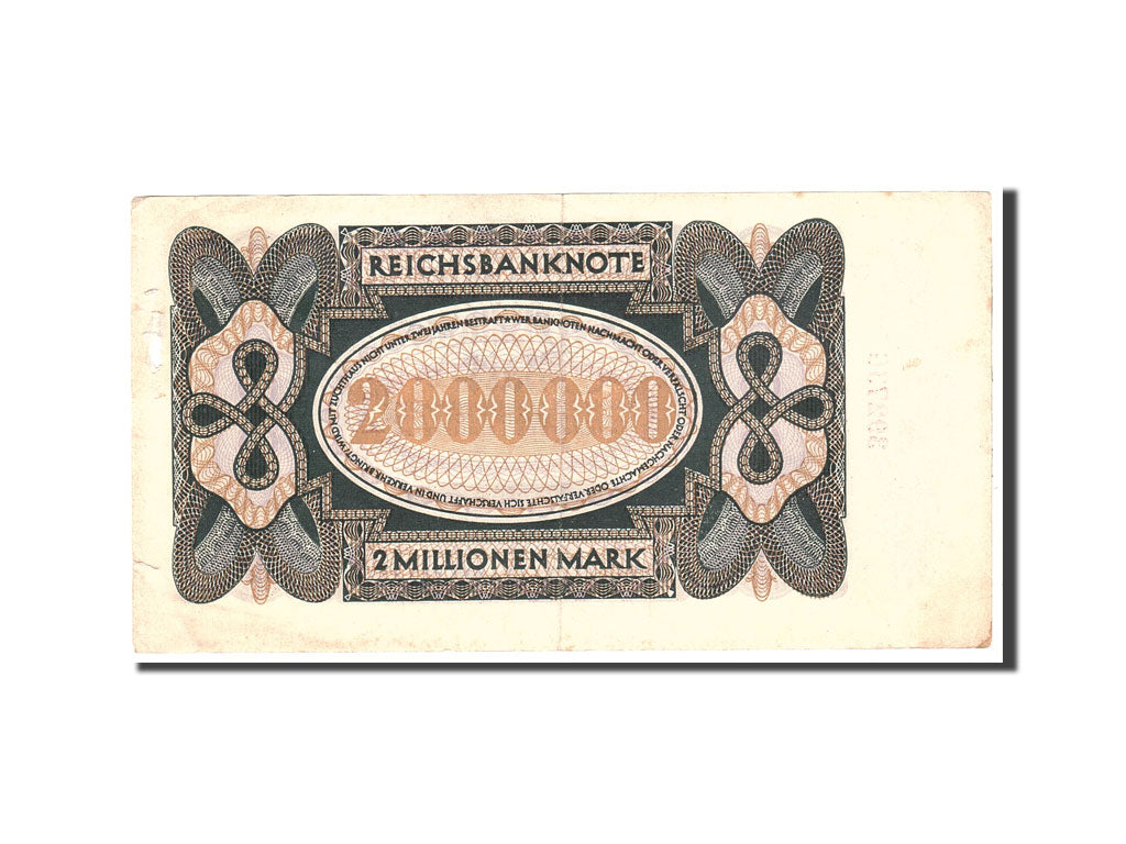 Banknote, Germany, 2 Millionen Mark, 1923, 1923-07-23, KM:89a, EF(40-45)