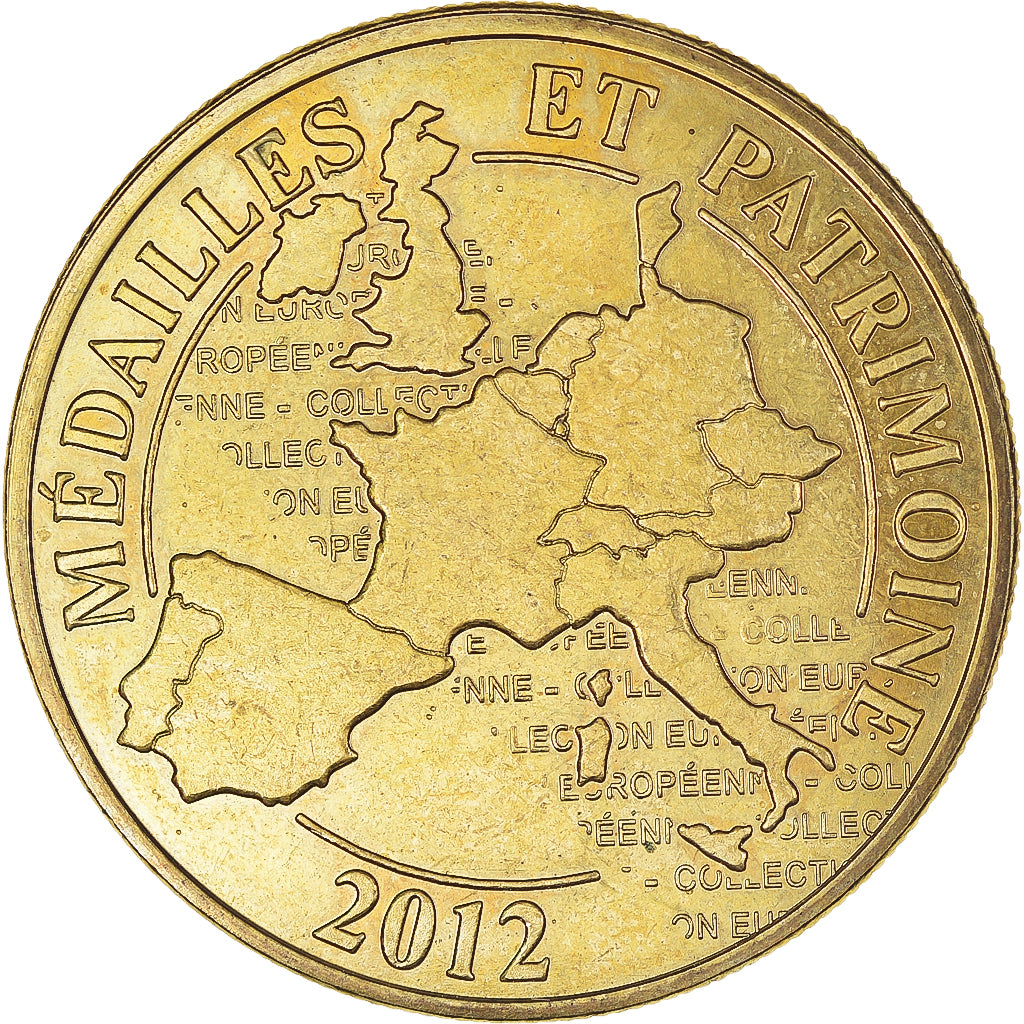 France, Token, Tourist Token, Avignon - Le Pont d'Avignon, 2012, AU(50-53)
