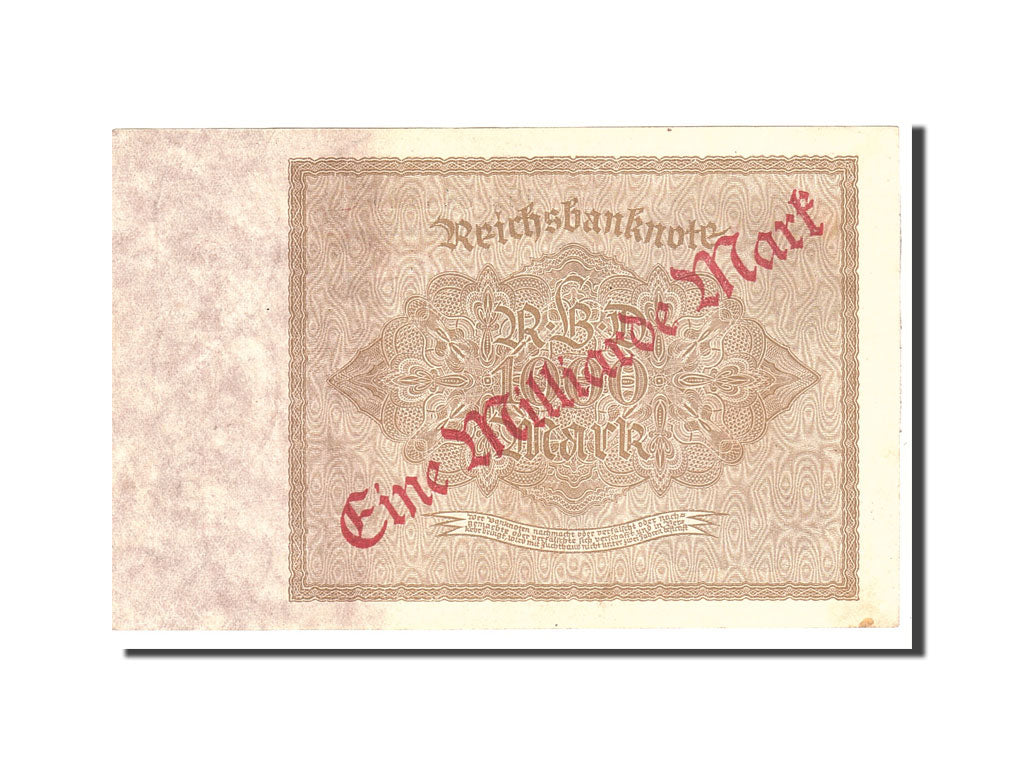 Banknote, Germany, 1 Milliarde Mark on 1000 Mark, 1922, 1922-12-15, KM:113a