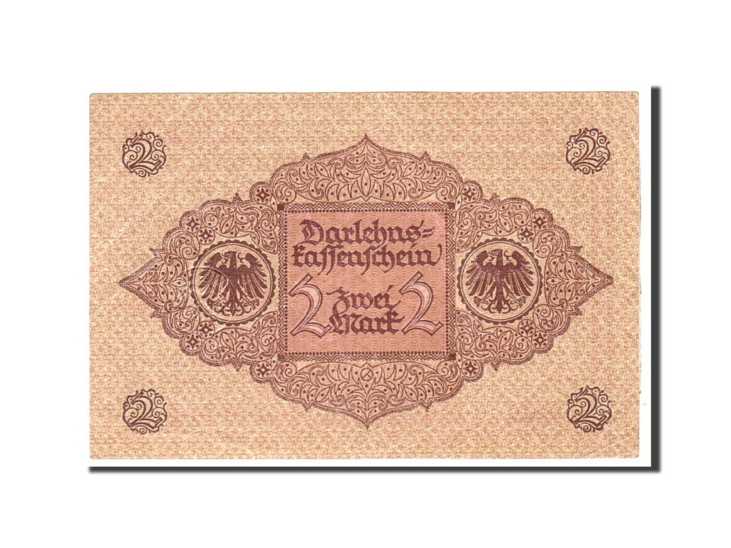 Banconote, Germania, 2 Mark, 1920, KM:59, 1920-03-01, BB