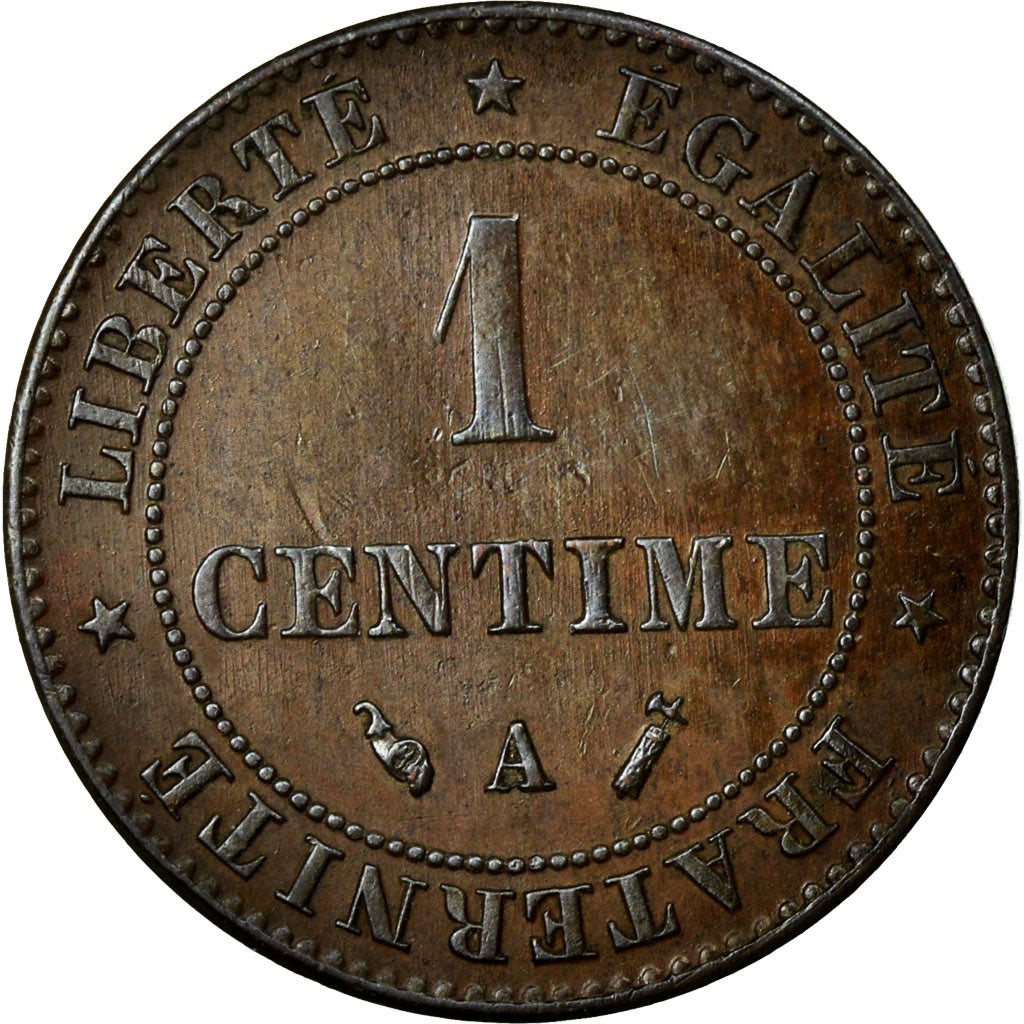 Monnaie, France, Cérès, Centime, 1894, Paris, SUP+, Bronze, Gadoury:88