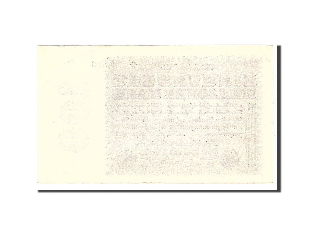 Banknote, Germany, 100 Millionen Mark, 1923, 1923-08-22, KM:107b, AU(50-53)