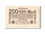 Billet, Allemagne, 200,000 Mark, 1923, 1923-08-09, KM:100, TTB