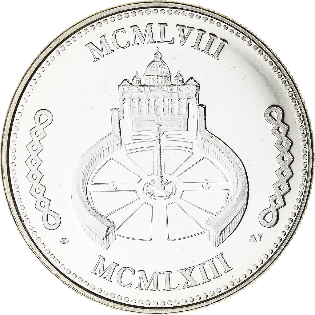 Vatikan, Medaille, Le Pape Jean XXIII, Religions & beliefs, STGL, Kupfer-Nickel