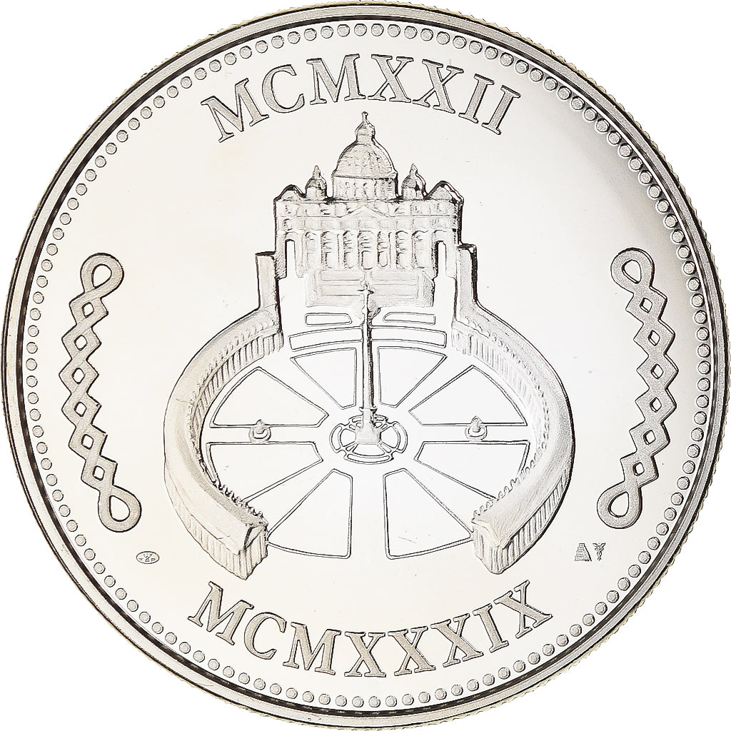 Vatikan, Medaille, Pie XI, Religions & beliefs, STGL, Kupfer-Nickel