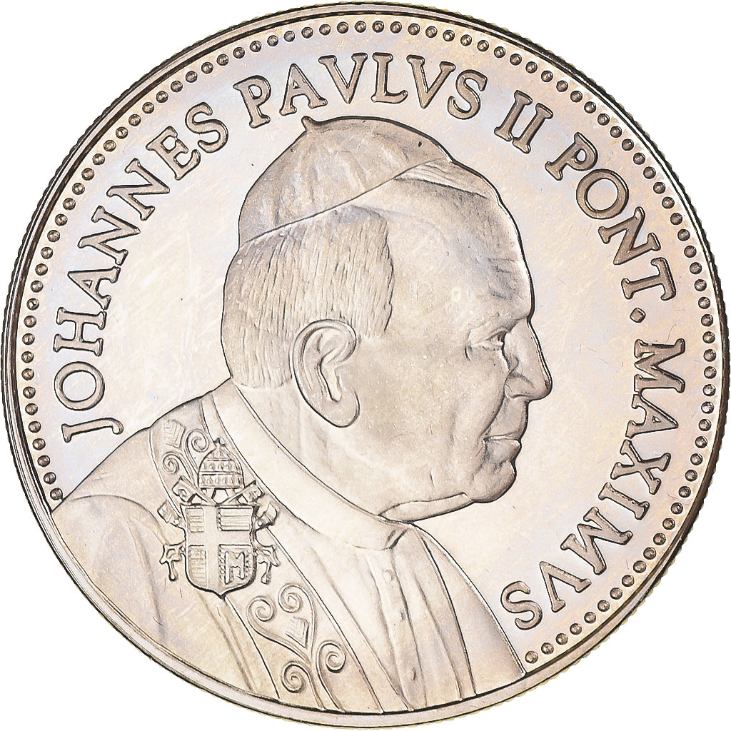 Vaticano, medalha, Le Pape Jean-Paul II, Crenças e religiões, MS(64)