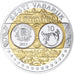 Estonia, Medal, Euro, Europa, Politics, MS(65-70), Silver