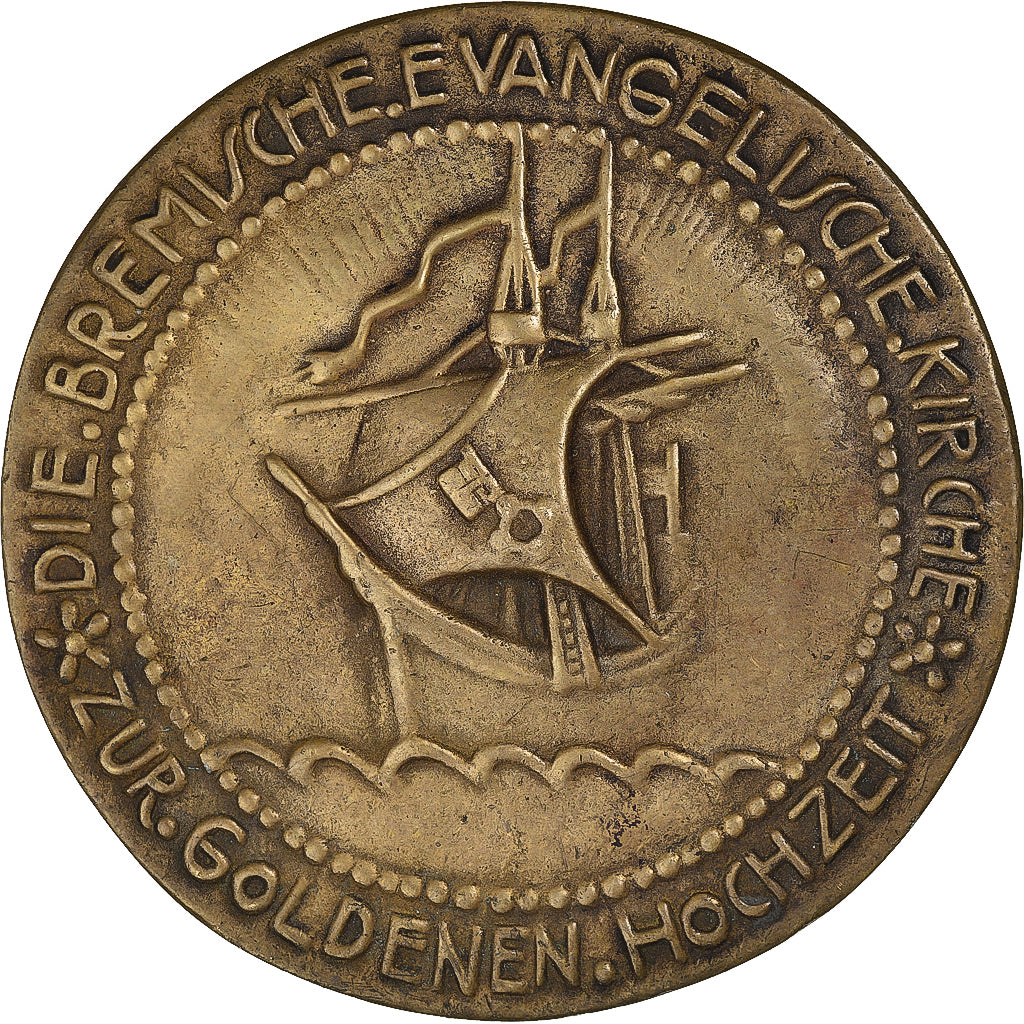 Alemanha, medalha, Die Bremische Evangelische Kirche, Crenças e religiões