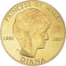 Royaume-Uni, Médaille, La Princesse Diana, 1997, SUP, Gilt Bronze