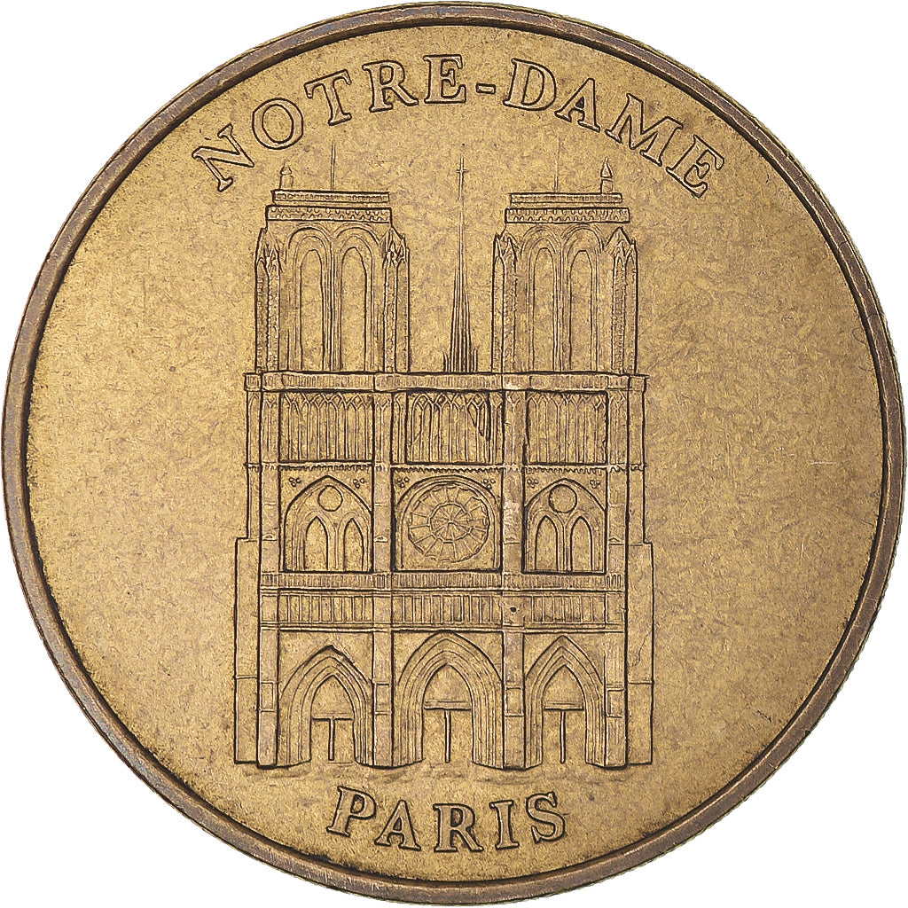 France, Token, Touristic token, Paris - Notre Dame, 2003, MDP, AU(50-53)