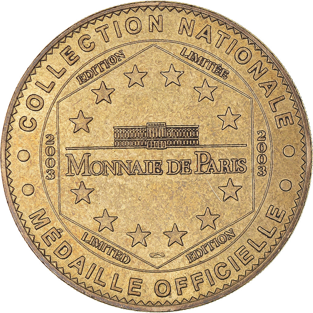 France, Token, Touristic token, Paris - Notre Dame, 2003, MDP, AU(50-53)