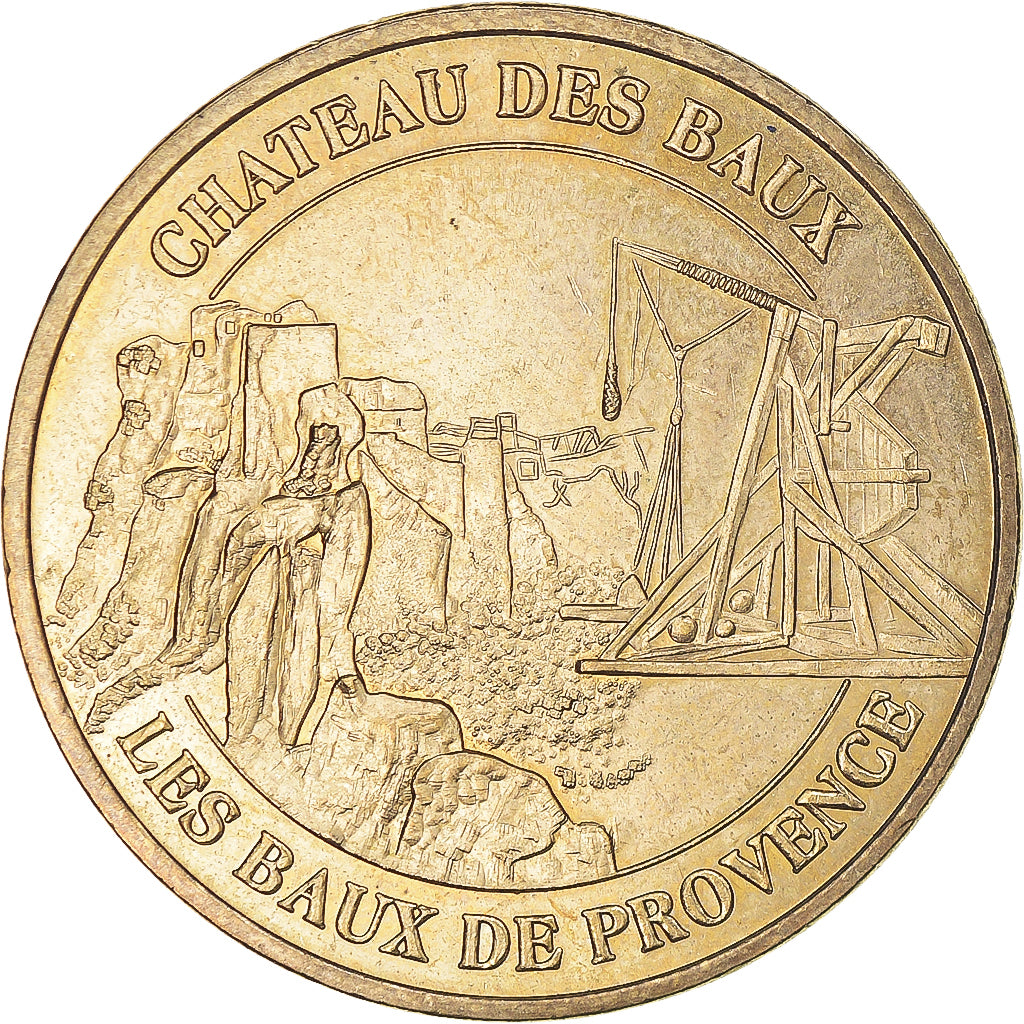 France, Token, Touristic token, 13/ Château des Baux de Provence, 2009, MDP