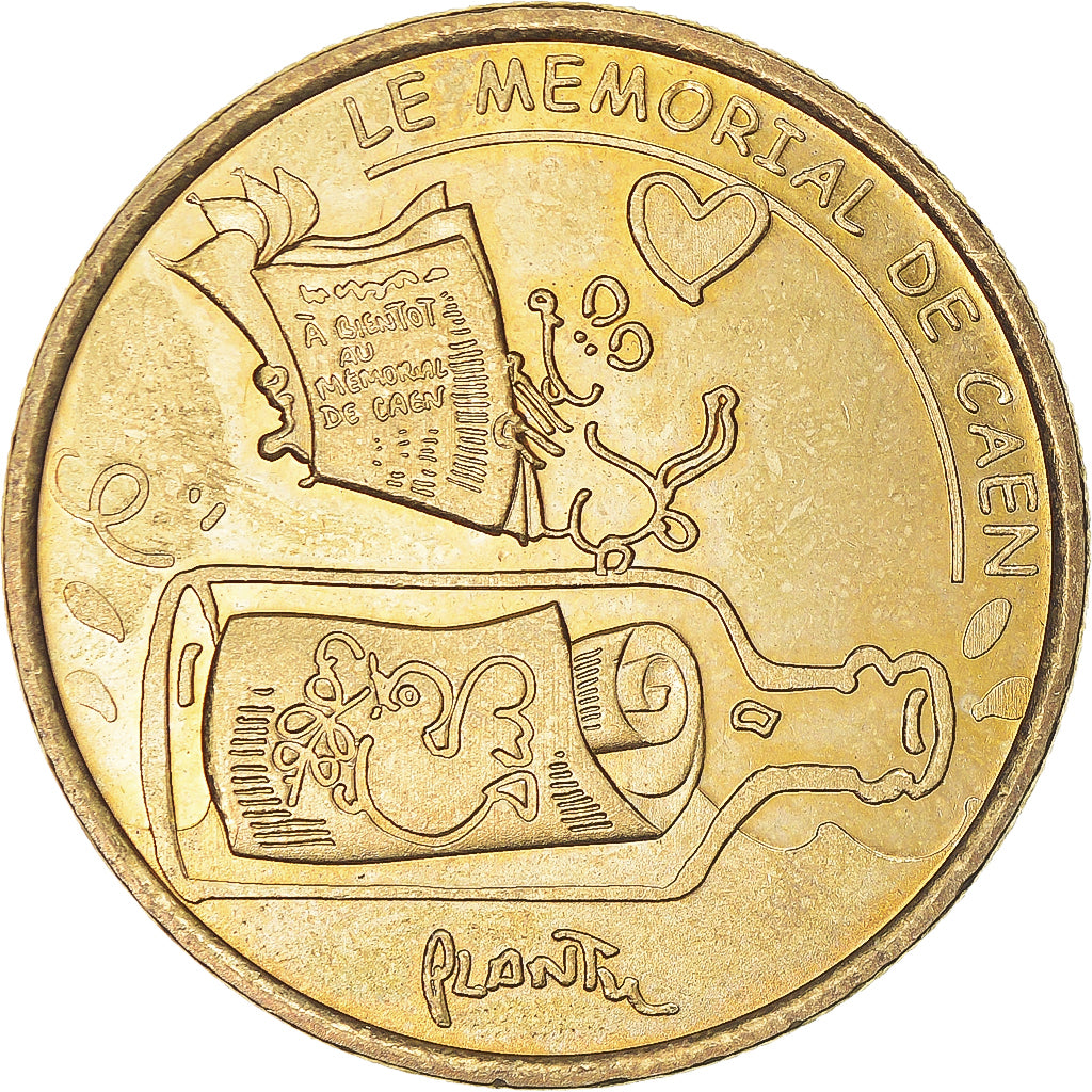 Francja, Token, Caen - Mémorial n°2, 2011, Médailles et Patrimoine