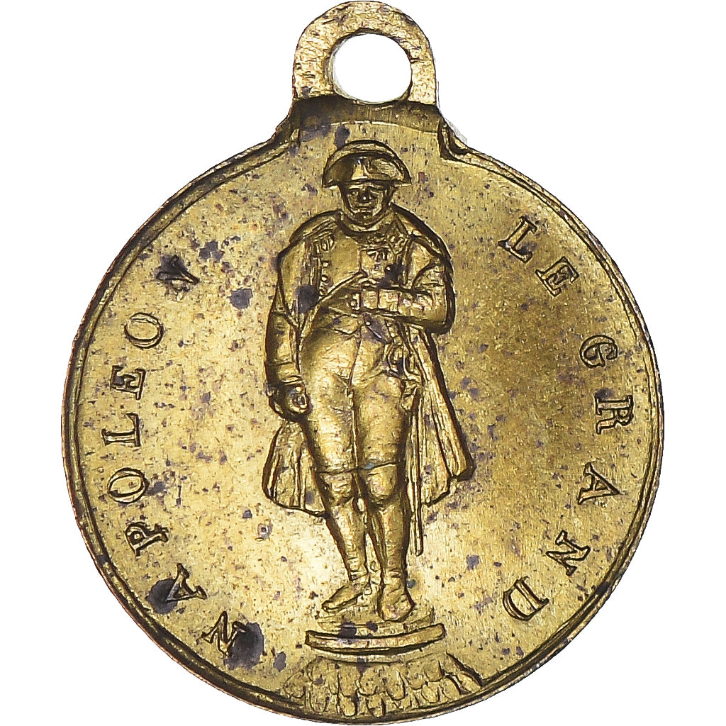 Francja, medal, Restauration de la statue de Napoléon par Louis-Philippe