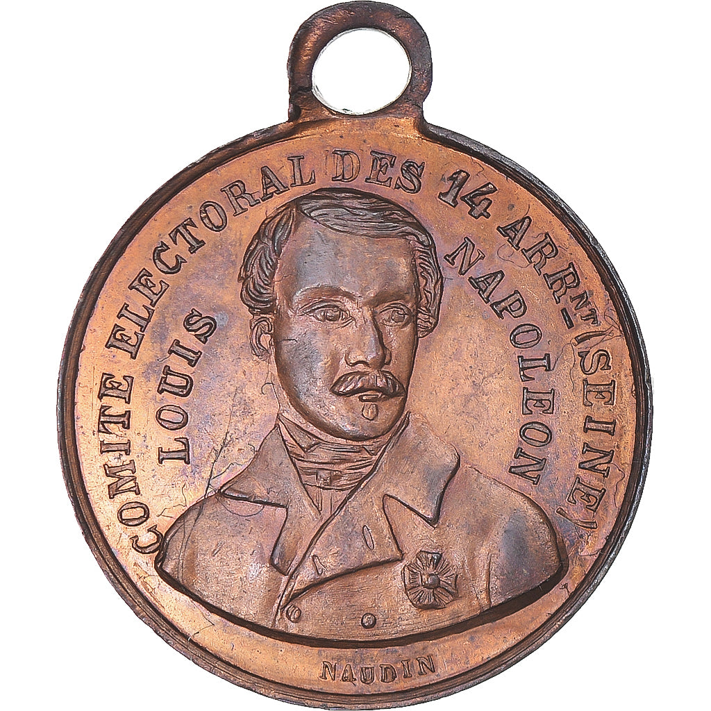 Francia, medalla, Banquet Bonapartiste, 12ème Arrondissement, Deuxième