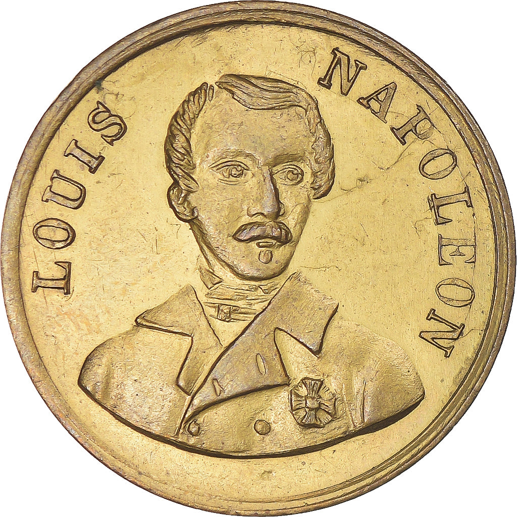 Francia, medalla, Louis Napoléon, Ville de Reims, 28 Aout, History, 1850, EBC