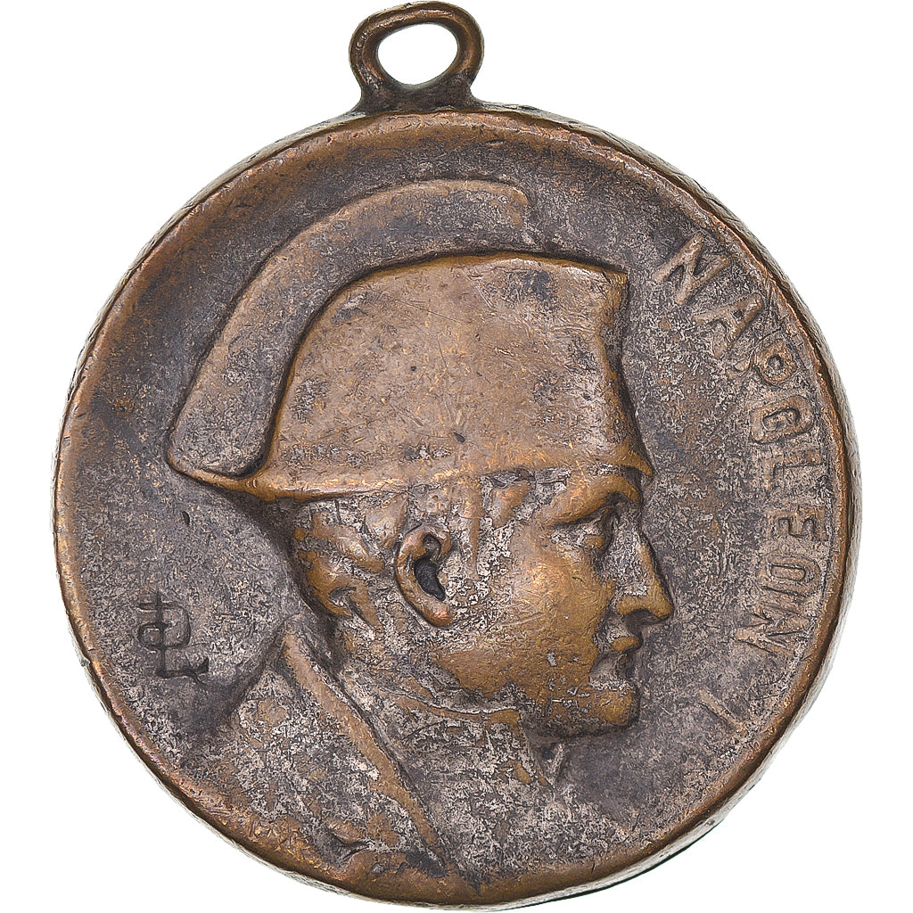 France, Medal, Napoléon Ier, History, VF(20-25), Copper