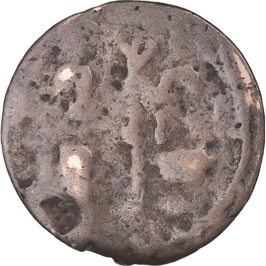 Coin, Morocco, 2 Falus, 1858, Marrakesh, VF(20-25), Bronze