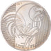 France, 10 Euro, Coq, 2016, MS(63), Silver, Gadoury:EU797