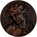 France, Medal, Art Nouveau, Musique, Bronze, Coudray, MS(65-70)