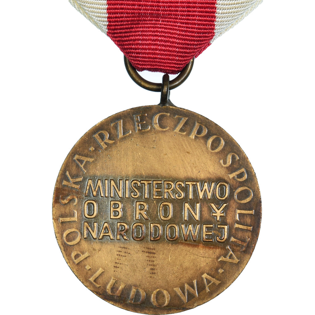 Pologne, Mérite pour la Défense Nationale, Classe Bronze, Médaille, Non