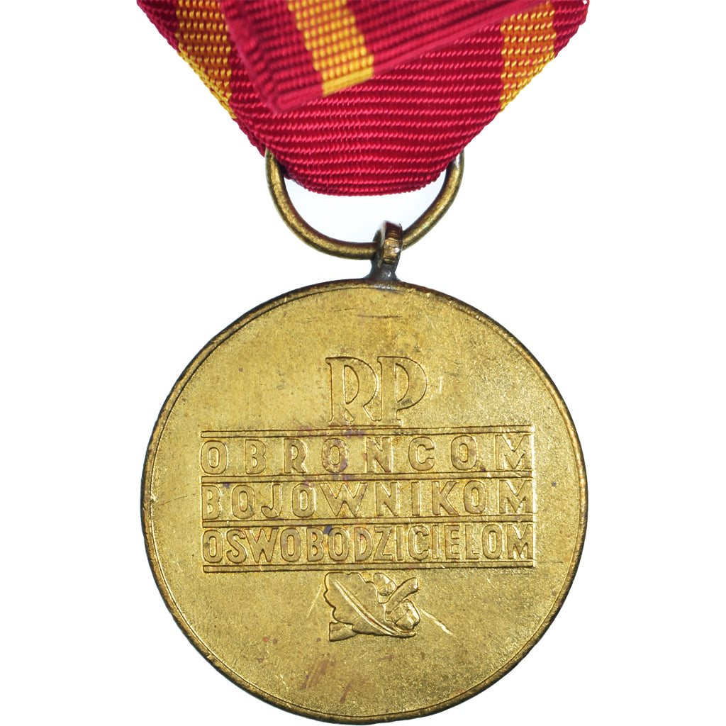Polska, Varsovie, WAR, medal, 1939-1945, Doskonała jakość, Pokryty brązem