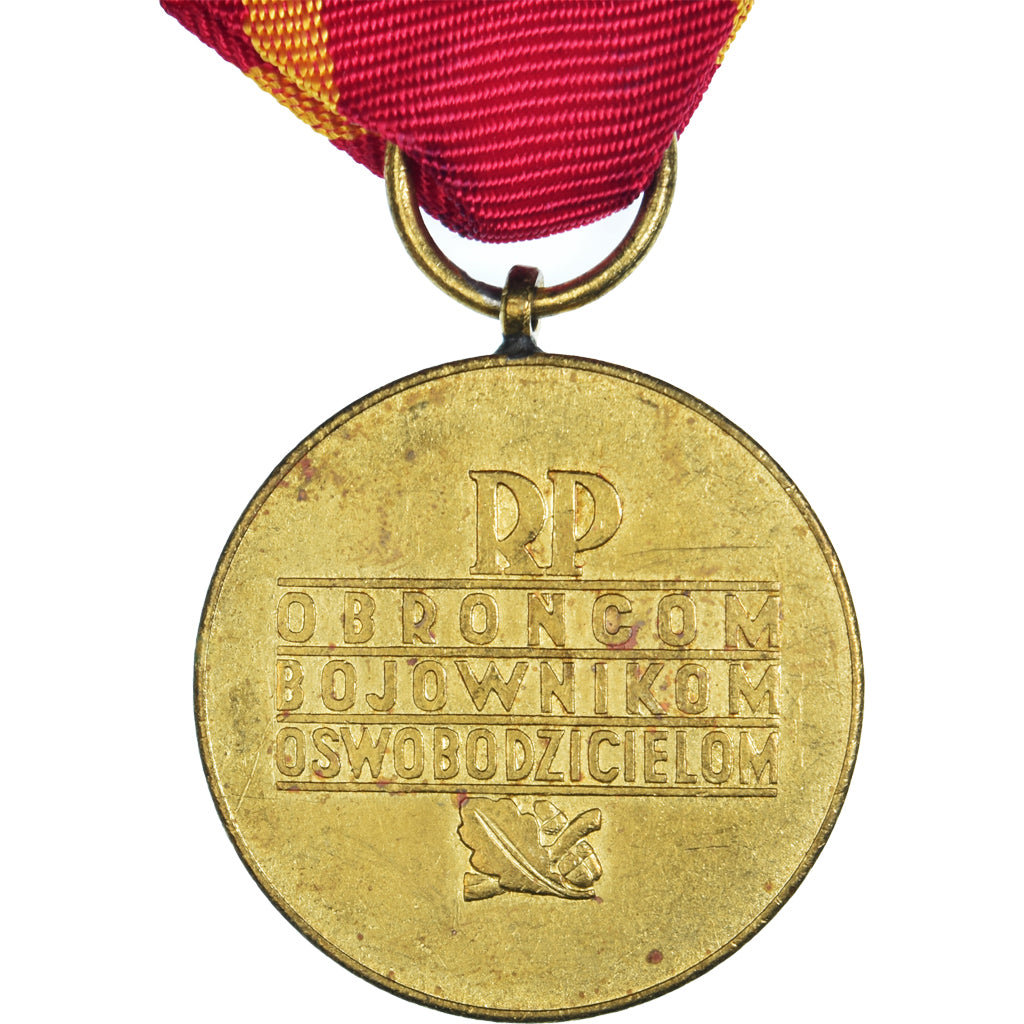 Polska, Varsovie, WAR, medal, 1939-1945, Doskonała jakość, Pokryty brązem