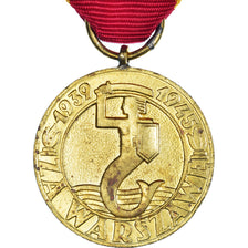 Polska, Varsovie, WAR, medal, 1939-1945, Bardzo dobra jakość, Pokryty brązem