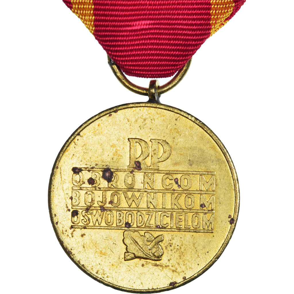 Polska, Varsovie, WAR, medal, 1939-1945, Bardzo dobra jakość, Pokryty brązem