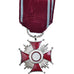 Polska, Croix du Mérite pour Bravoure, medal, Stan menniczy, Srebro, 42