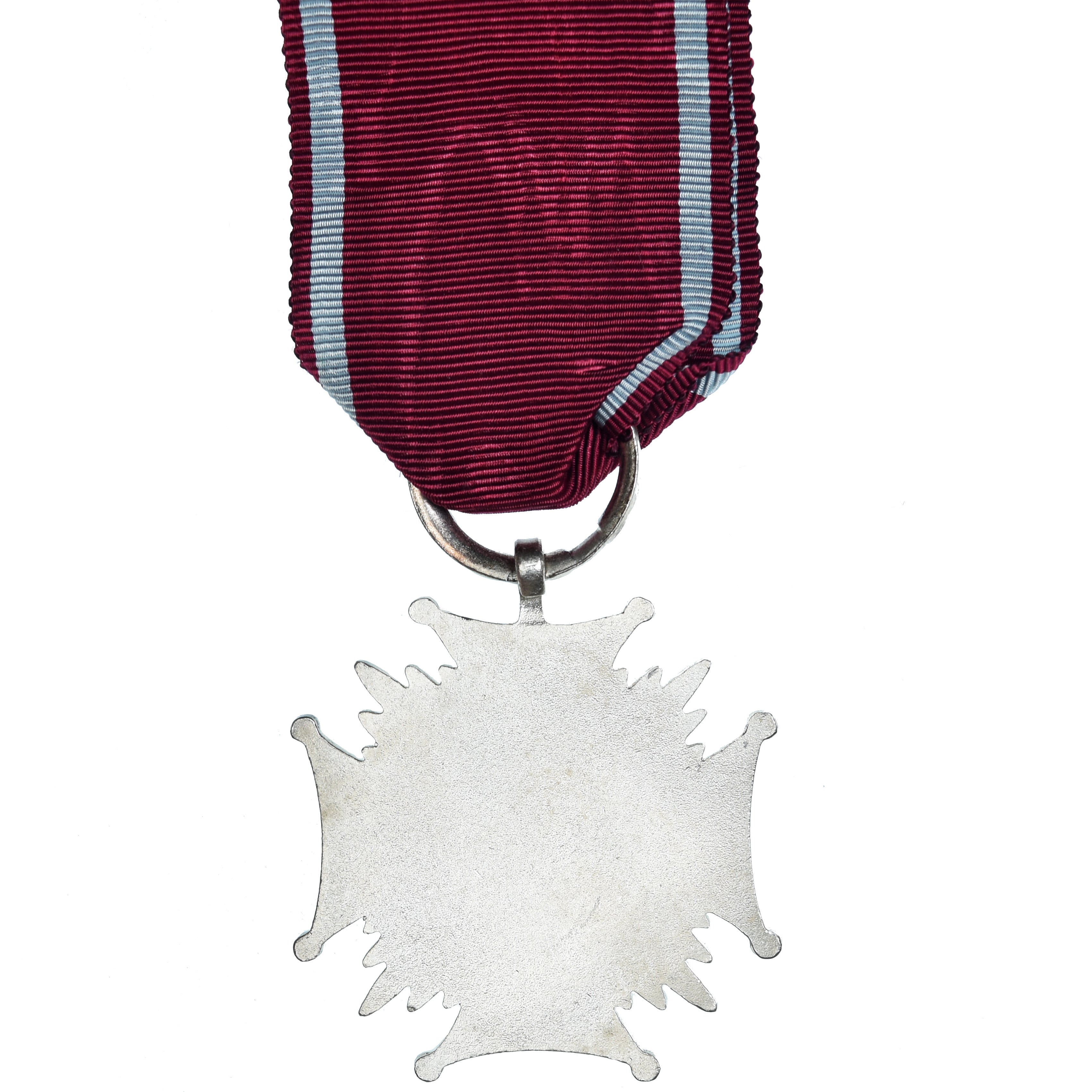 Poland, Croix du Mérite pour Bravoure, Medal, Uncirculated, Silver, 42