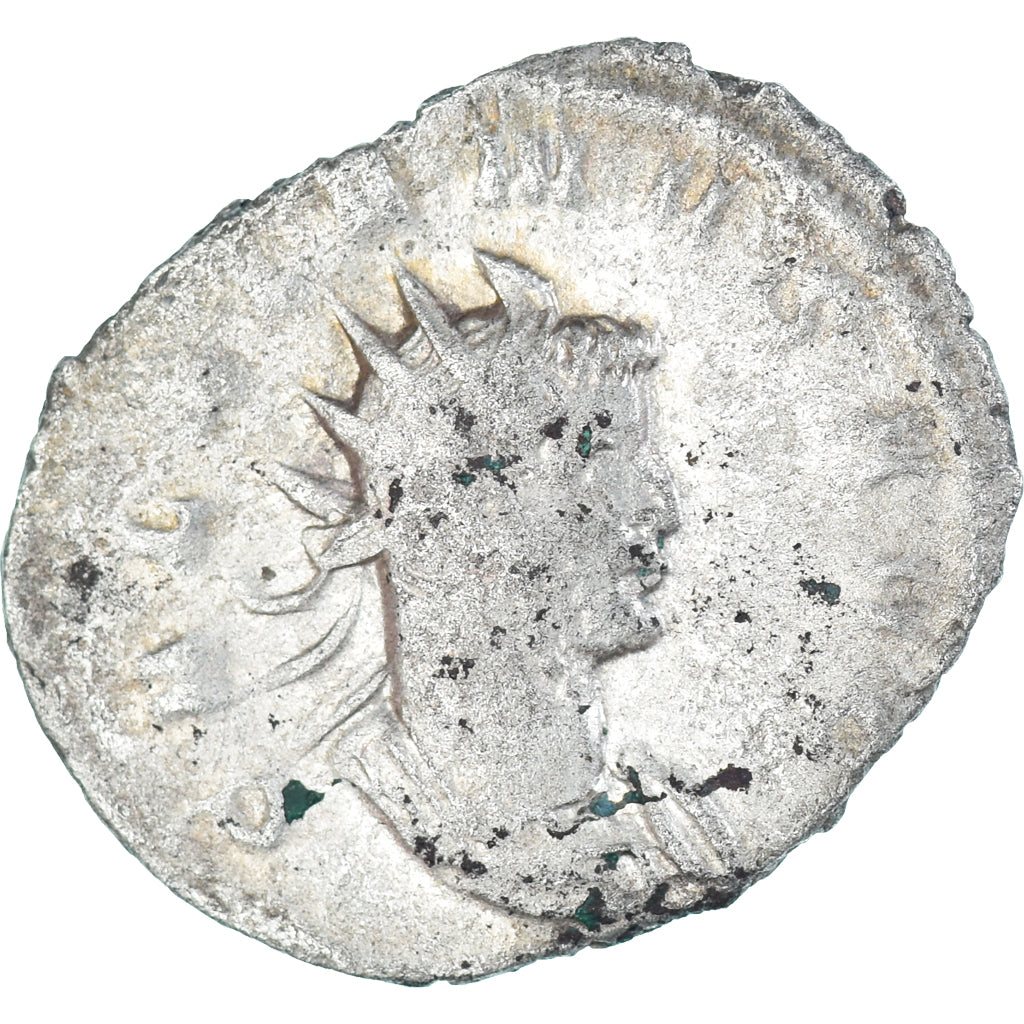 Gallienus, Antoninianus, 260-269, Milan, Rare, Vellón, BC+, RIC:357