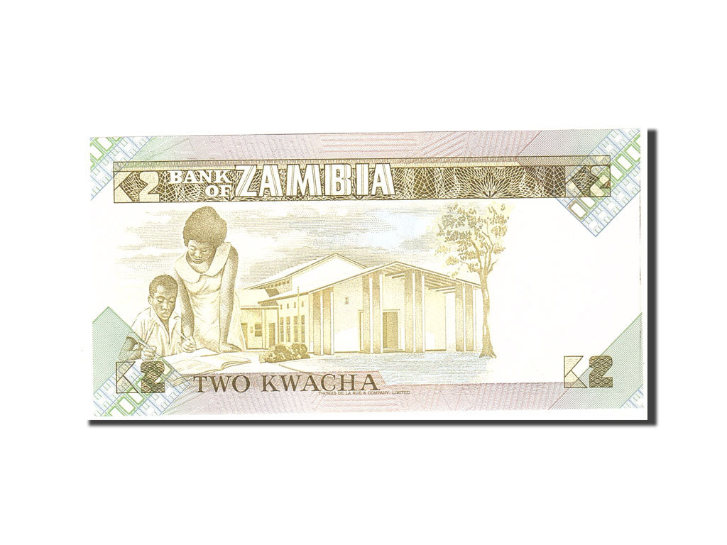 Banknote, Zambia, 2 Kwacha, 1980, Undated, KM:24c, UNC(63)