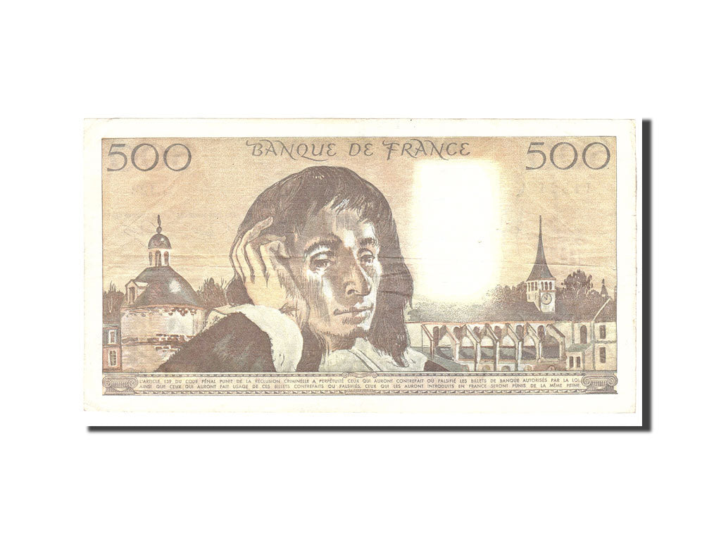 Banknote, France, 500 Francs, 1980, 1980-09-04, VF(30-35), Fayette:71.22