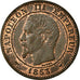 Moneda, Francia, Napoleon III, Napoléon III, 2 Centimes, 1853, Paris, EBC