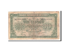 Billet, Belgique, 10 Francs-2 Belgas, 1943, 1943-02-01, KM:122, B