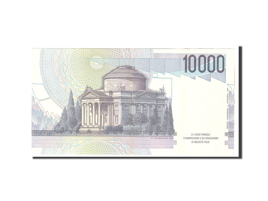Banknote, Italy, 10,000 Lire, 1984, 1984-09-03, KM:112c, EF(40-45)