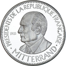 France, Medal, François Mitterrand, Politics, 1981, MS(65-70), Silver