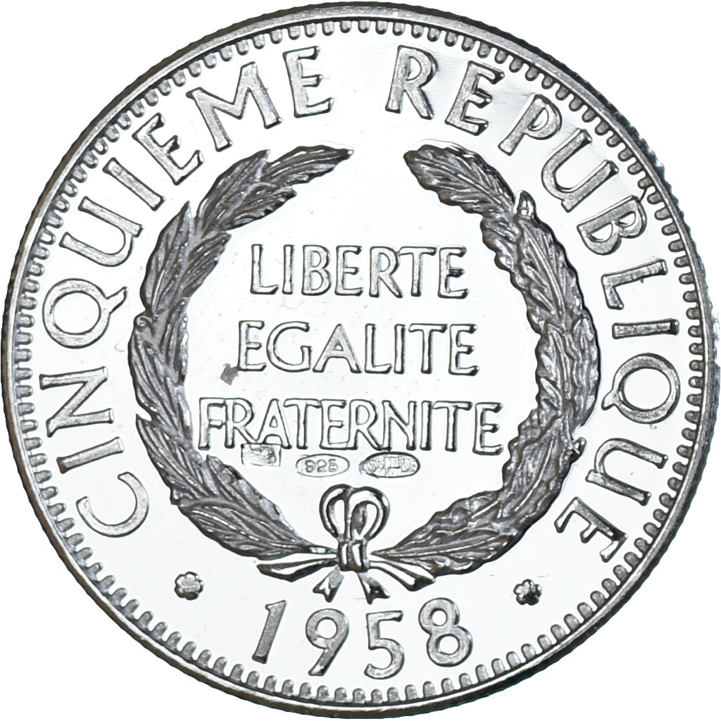 Francia, medaglia, Les Présidents de la République, Charles De Gaulle