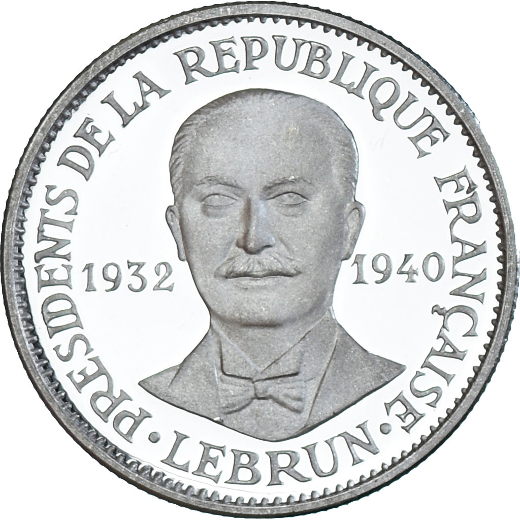 Frankrijk, Medaille, Les Présidents de la République, Albert Lebrun, Politics