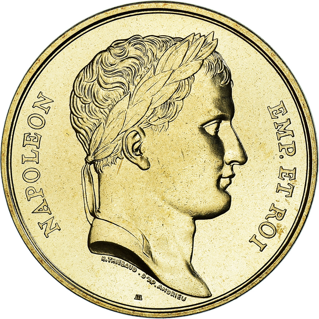 Francia, medalla, Le sacre de Napoléon Ier par Pie VII, Thiébaud, FDC, Cobre -