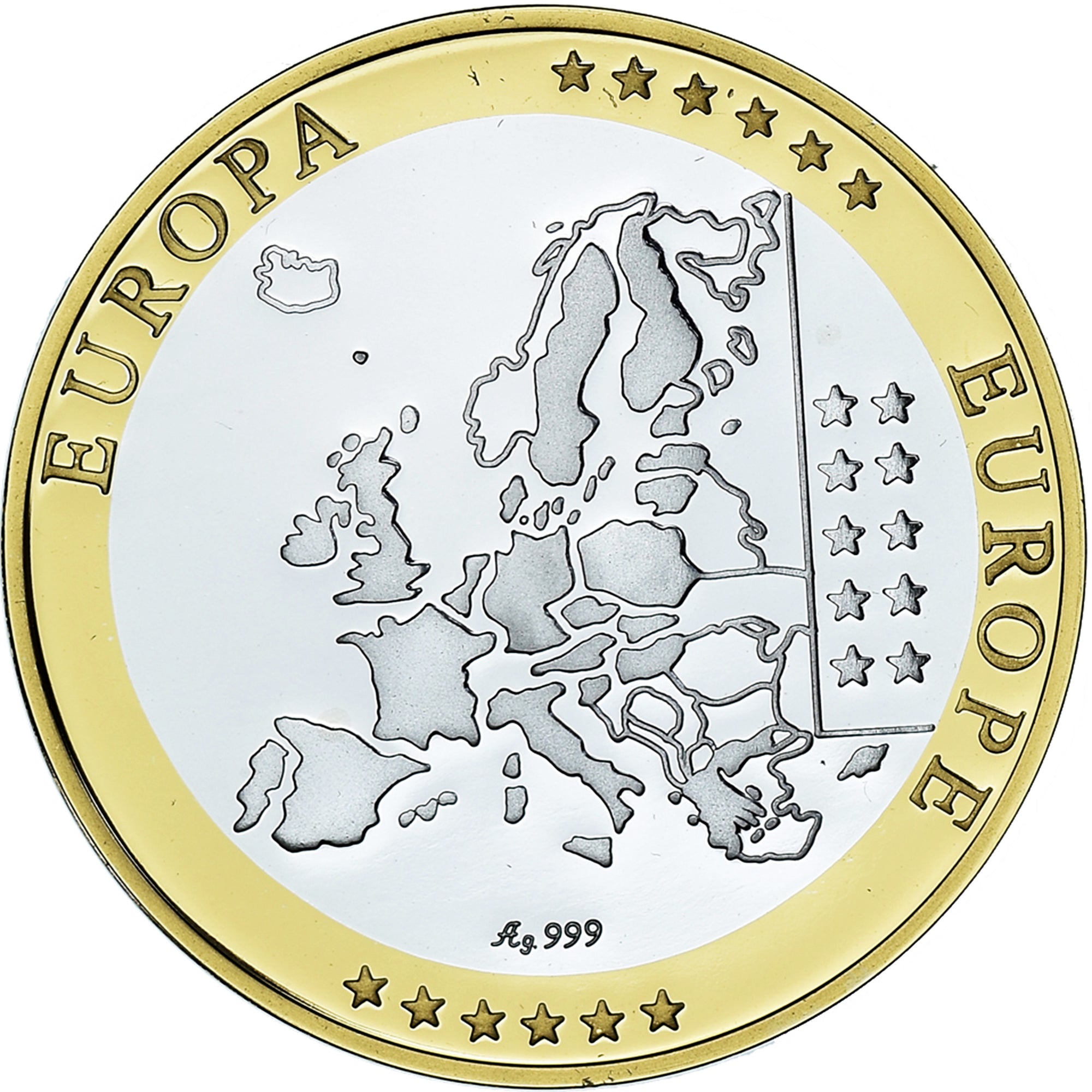 Francia, medaglia, Europe, République Française, Politics, Society, War, FDC